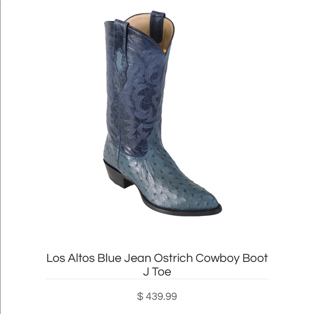 Corral Ostrich Skin Cowboy boots Size 6.5